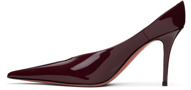 Tenisky a topánky Amina Muaddi Patent Leather Pumps Vínová | ANOK MULE PATENT, 2