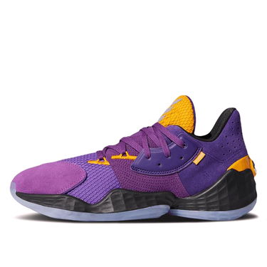 Tenisky a topánky adidas Performance Harden Vol. 4 Su Casa Pack Lakers Fialová | FW7496, 1