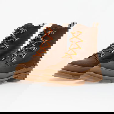 Tenisky a topánky Palm Angels Track Ankle Boots Brown/ Off White Hnedá | PBIE001F25LEA0016003, 5