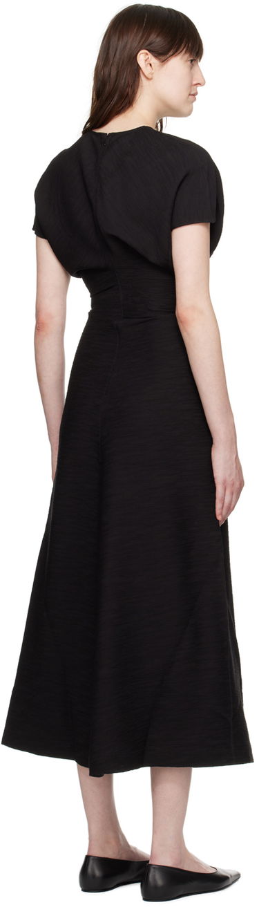 Šaty TOTEME TOTEME Slouch Waist Maxi Dress Čierna | 243-WRD1103-FB0199, 2
