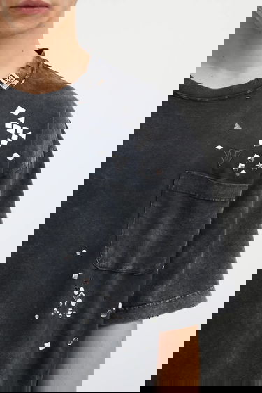 Tričko Maison MIHARA YASUHIRO Maison MIHARA YASUHIRO Embellished Bleached T-Shirt Čierna | A15TS631, 3
