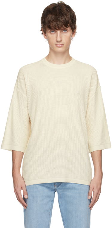 Sveter ZEGNA Zegnia x The Elder Statesman Crewneck T-Shirt Béžová | TCT4SA6-TSH, 0