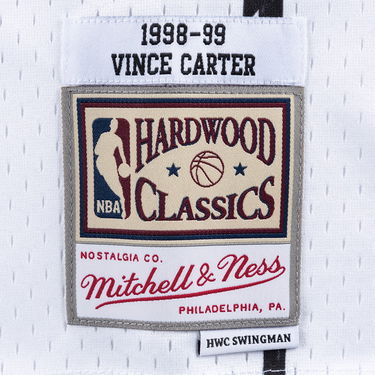 Dres Mitchell & Ness Toronto Raptors Vince Carter Swingman Jersey Biela | SMJYGS18213-TRAWHIT98VCA, 1