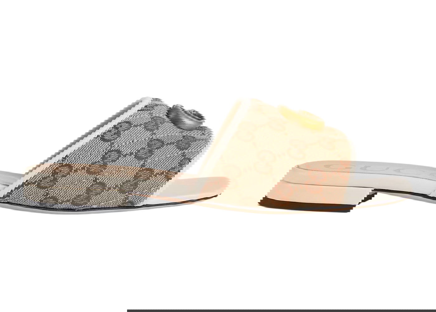 Tenisky a topánky Gucci Double G Slide Sandal Béžová | 619893 2HK80 9795, 0
