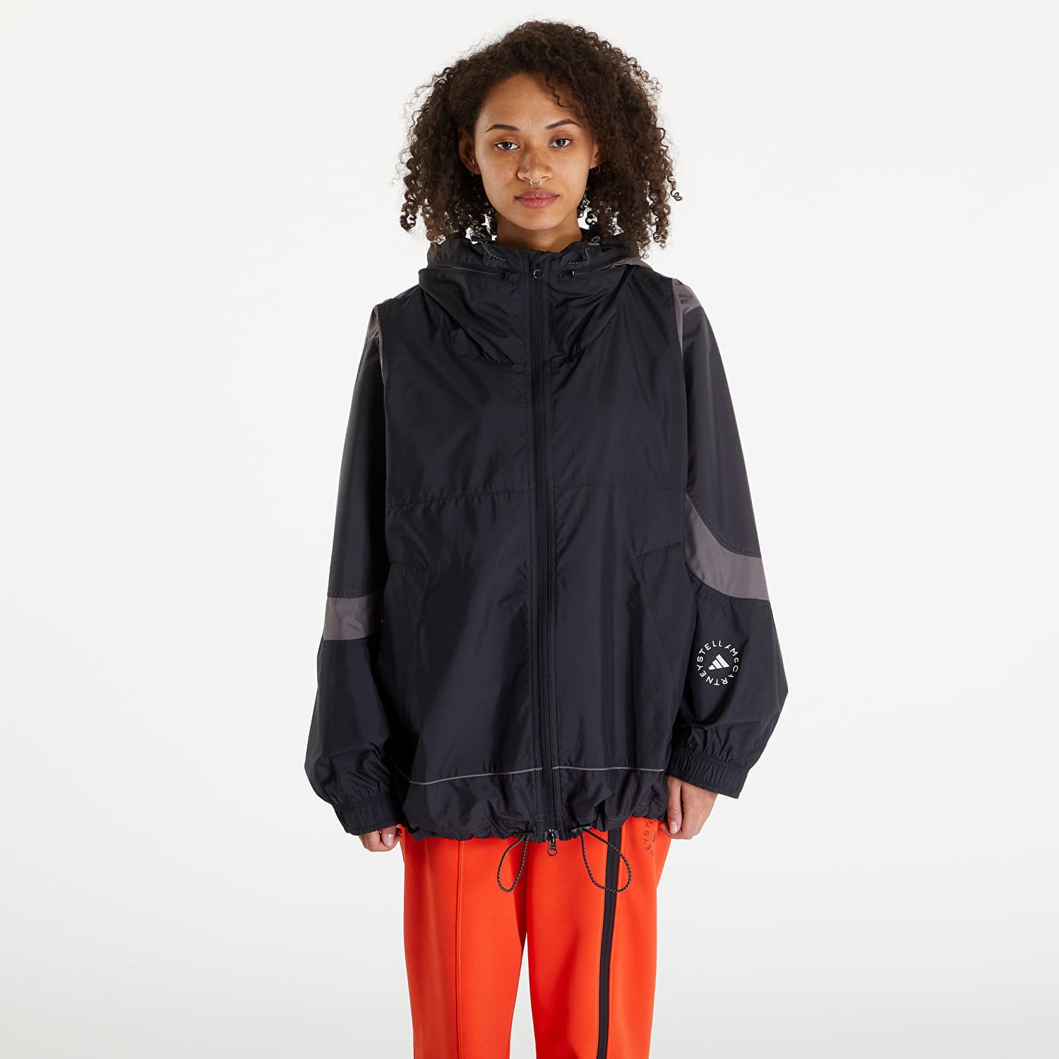 Mikina adidas Performance Stella McCartney x Woven Tt Black/ Utiblk Čierna | IN3619, 0