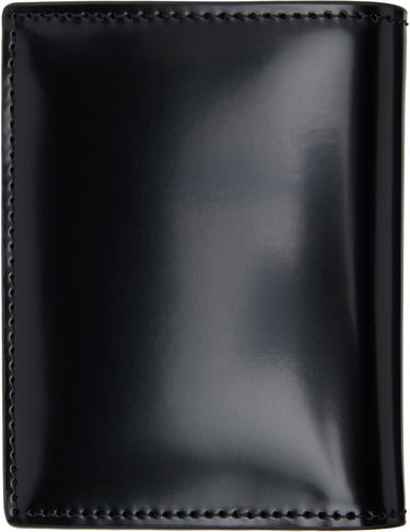 Peňaženka Palm Angels Palm Angels Curved Logo Leather Wallet Čierna | PMNC024S25FAB0011000, 1