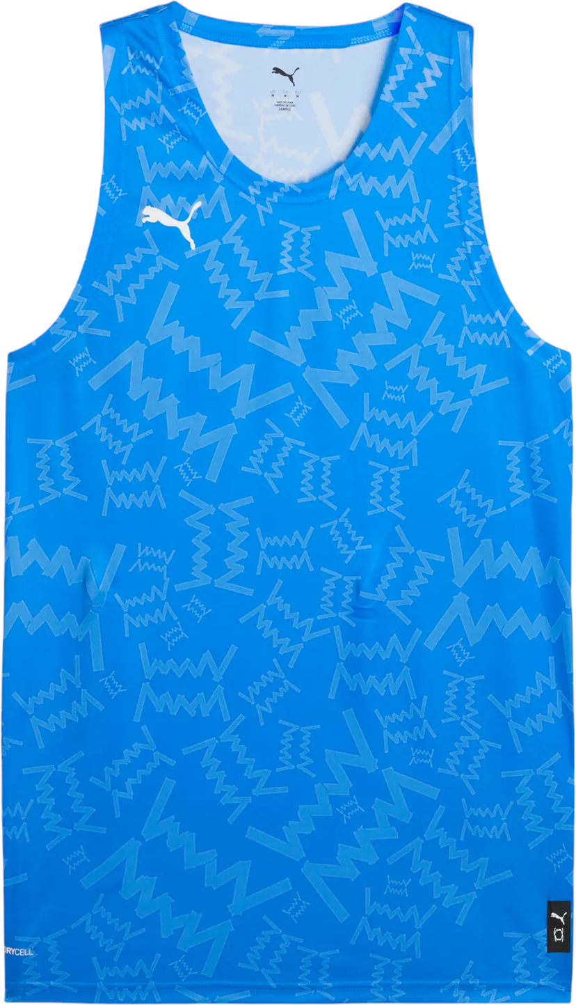 Dres Puma Teamjaws Graphic Jersey Tank Top Modrá | 688203-07