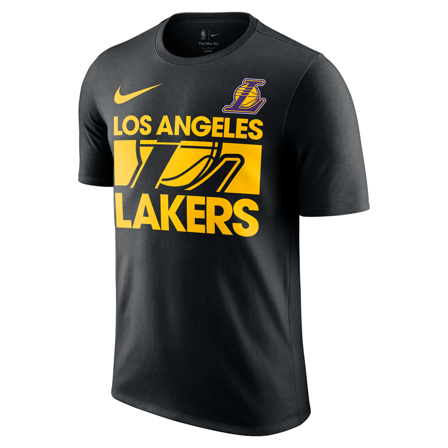 Tričko Nike Nike NBA Los Angeles Lakers Courtside T-Shirt Čierna | HQ0591-010, 0