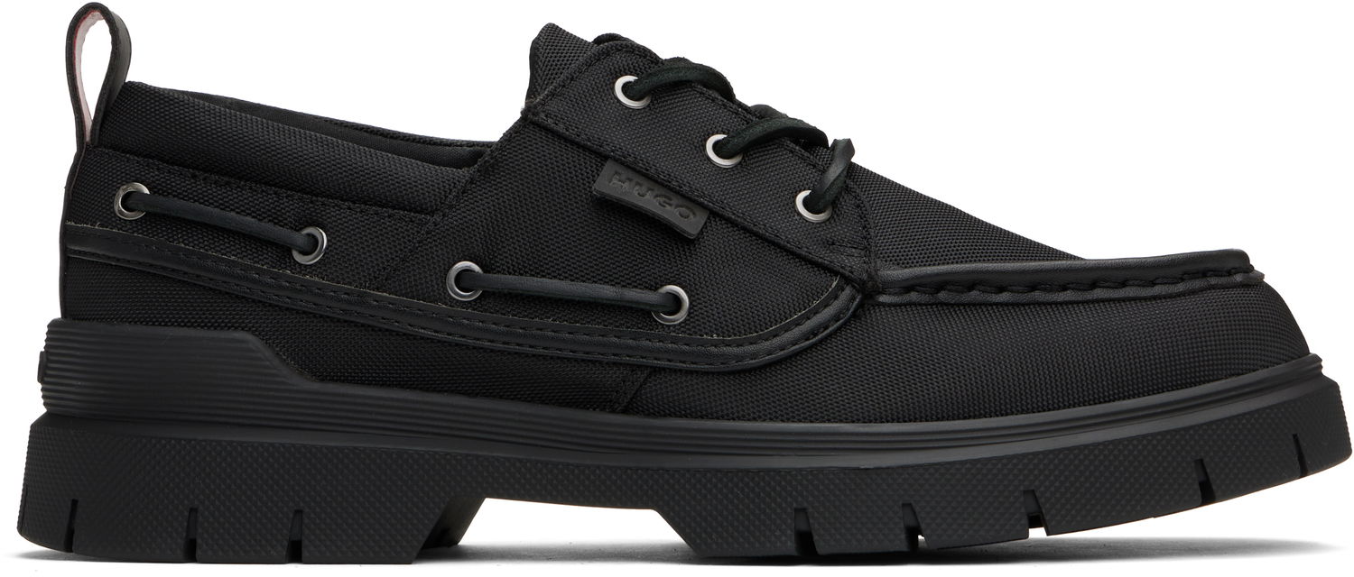 Oblečenie BOSS Hugo Canvas Boat Derbys Čierna | 50541844, 0