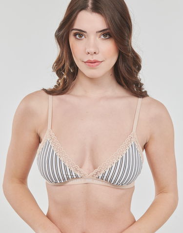 Podprsenka Tommy Hilfiger Triangle and Bralettes UNLINED TRIANGLE PRT Béžová | UW0UW04464-0F8, 4