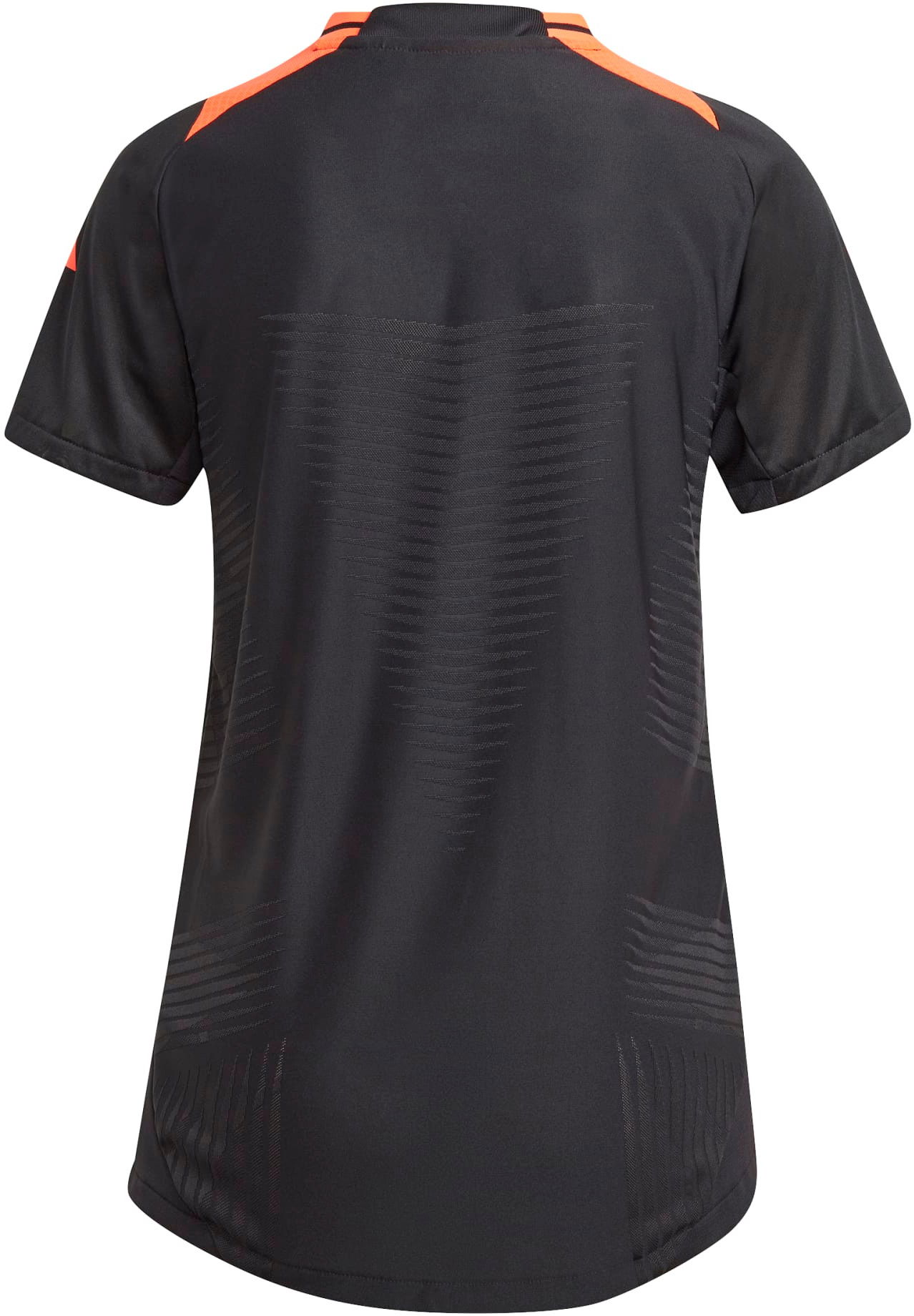 Women's Black Orange Training Jersey