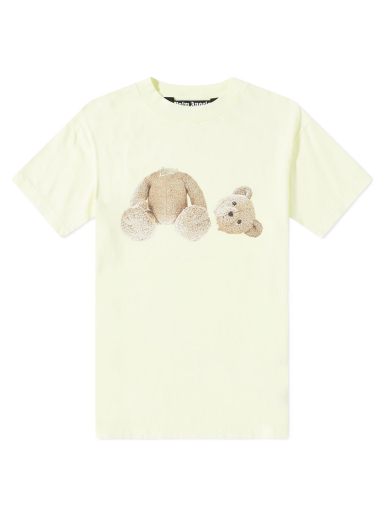 Tričko Palm Angels Garment Dyed Kill the Bear Tee Žltá | PMAA001S22JER0196560