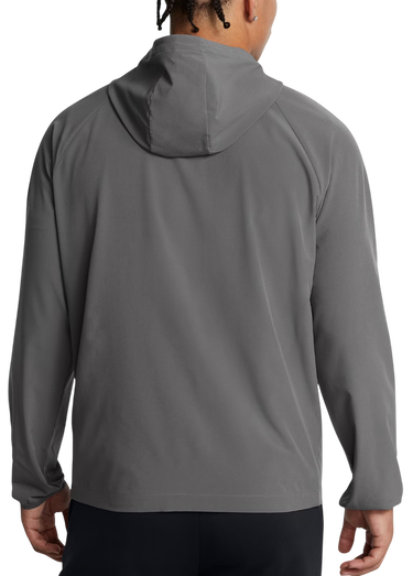 Vetrovka Under Armour UA Stretch Woven Windbreaker Jacket Šedá | 6003001-025, 1
