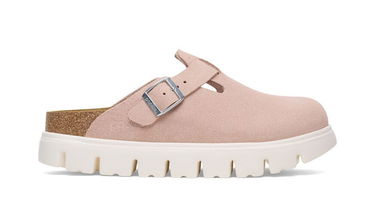 Tenisky a topánky Birkenstock Boston Chunky Suede Leather Narrow Fit Clog Ružová | 1029125, 2