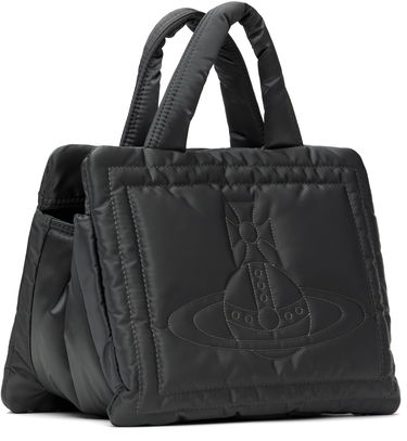 Tote bag Vivienne Westwood Small Quilted Orb Tote Bag Čierna | 4D030003U-W011M-, 4