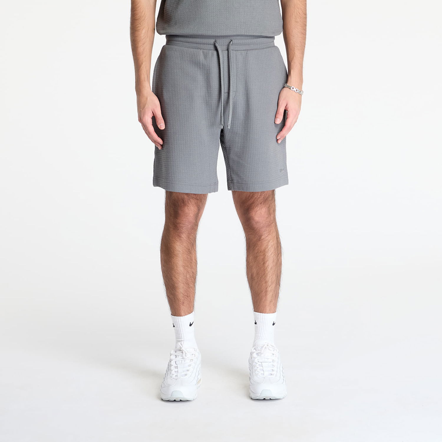 Šortky BOSS Hugo Boss Austin Waffle Shorts Šedá | 50532023-086, 0