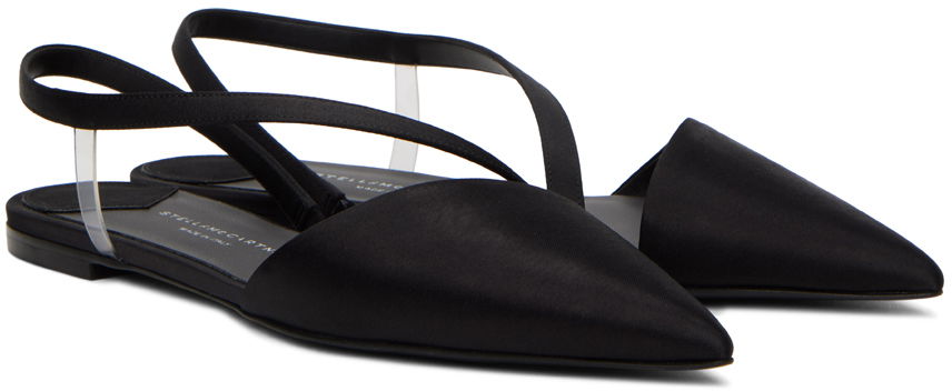 Iconic D'Orsay Satin Flats