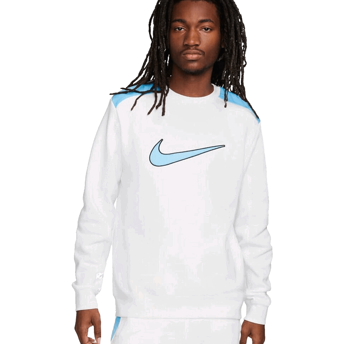 Mikina Nike Sportswear Crew Sweatshirt Biela | FN0245-101, 0