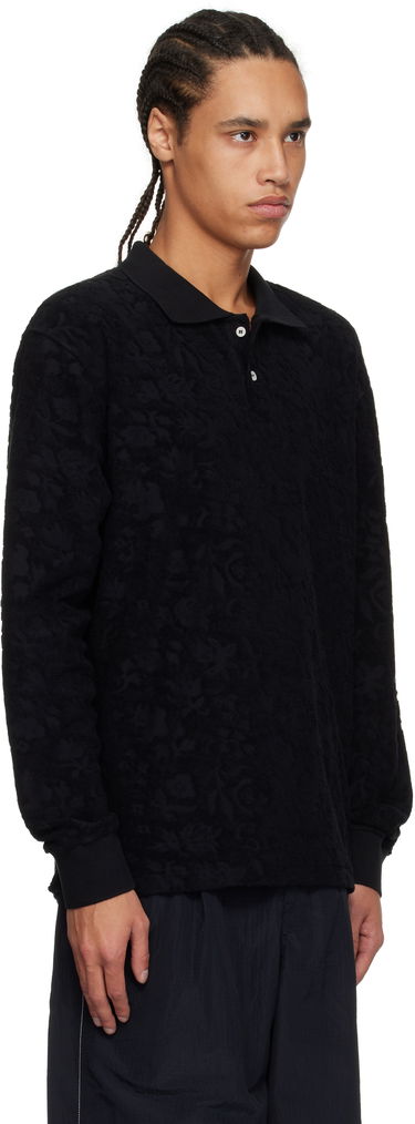 Polo tričko Soulland Soulland Robert Plush Long Sleeve Polo Biela | 51000-1308, 4
