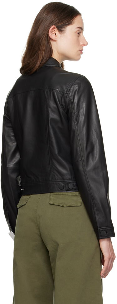 Bunda rag & bone rag & bone Debbie Leather Jacket Čierna | WAW23H20161816, 2