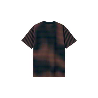 Tričko Carhartt WIP Striped Pocket T-Shirt Hnedá | I033816_9, 6