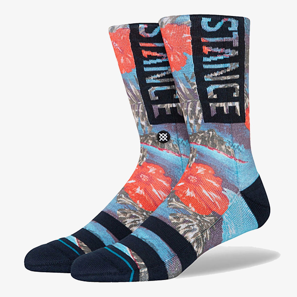 Spodná bielizeň a ponožky Stance Floral Print Socks Rôznofarebný | A555D23OGC-TEA, 0