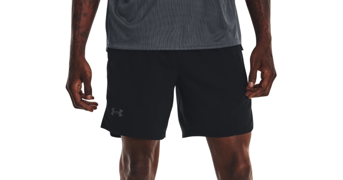 Šortky Under Armour Launch 7'' Graphic Shorts Čierna | 1376583-001, 1