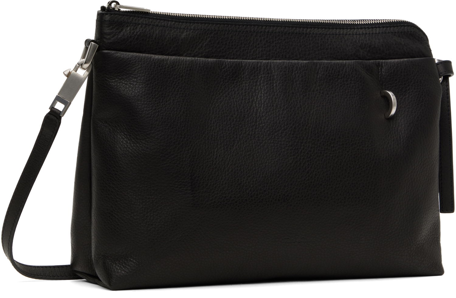 Taška cez rameno Rick Owens Rick Owens Hollywood Adri Crossbody Bag Čierna | RA01E0627 LCN, 1