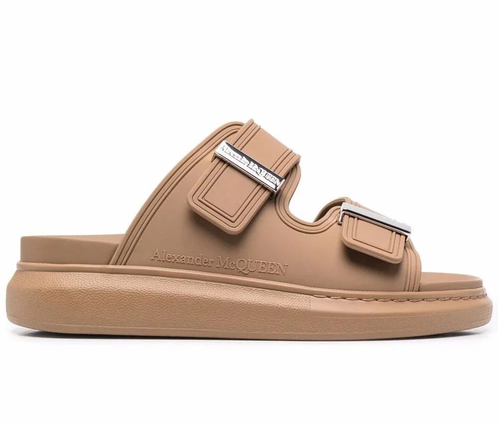 Tenisky a topánky Alexander McQueen Oversized Hybrid Slide W Hnedá | 658063W4Q512612, 0