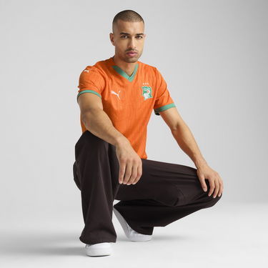 Dres Puma Ivory Coast Home 2025 Jersey Oranžová | 777187_01, 2