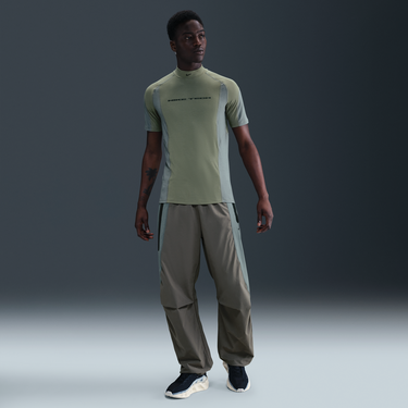 Tričko Nike Tech Dri-FIT Short-Sleeve Mock Neck Base Layer Zelené | IB1522-320, 2