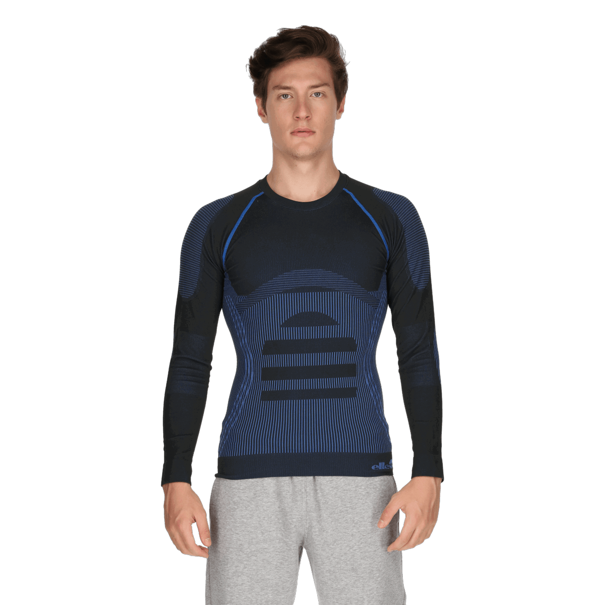Tričko Ellesse Ellesse Men's Long Sleeve Compression Shirt Čierna | ELU193100-02, 0