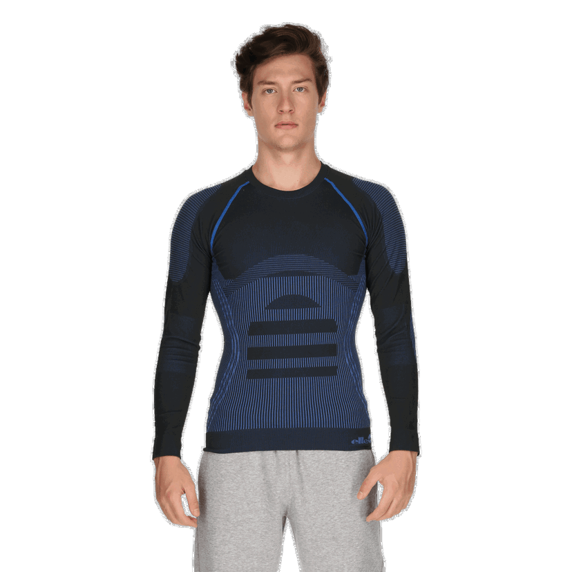 Tričko Ellesse Ellesse Men's Long Sleeve Compression Shirt Čierna | ELU193100-02