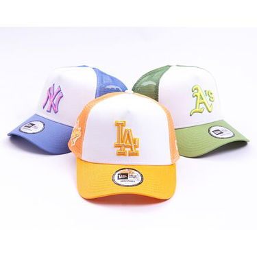 Šiltovka New Era 9FORTY A-Frame Trucker MLB Style Activist Los Angeles Dodgers Cooperstown PSM / Pi Žltá | 60435092, 3