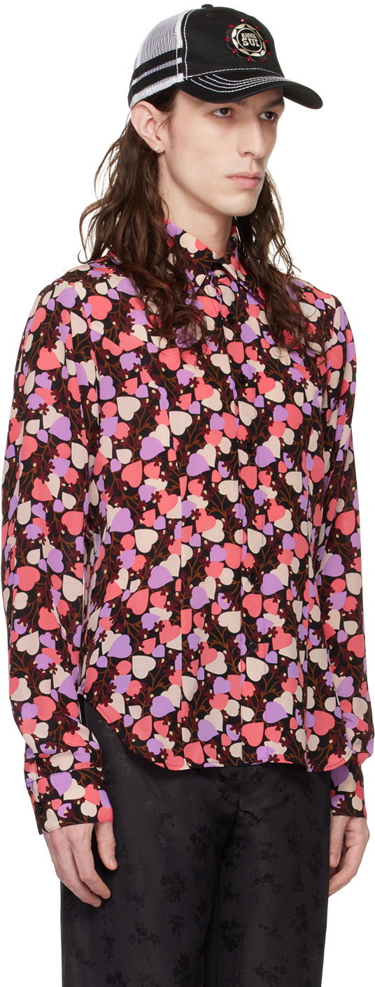 Košeľa Anna Sui Anna Sui Blooming Hearts Print Shirt Rôznofarebný | M1123C20, 1