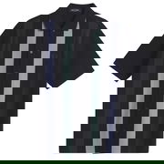 Vertical Stripe Polo Shirt