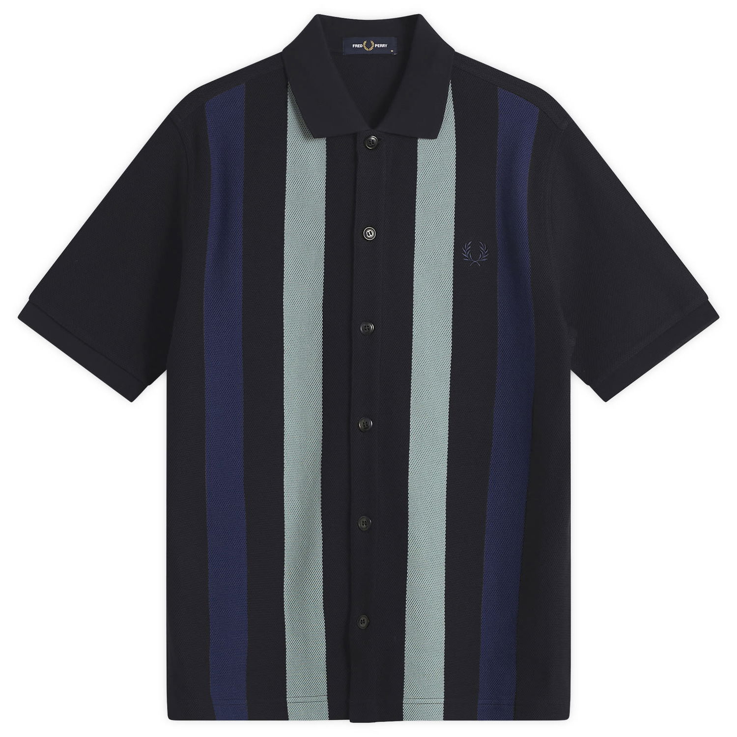 Polo tričko Fred Perry Vertical Stripe Polo Shirt Rôznofarebný | M1766-102, 0