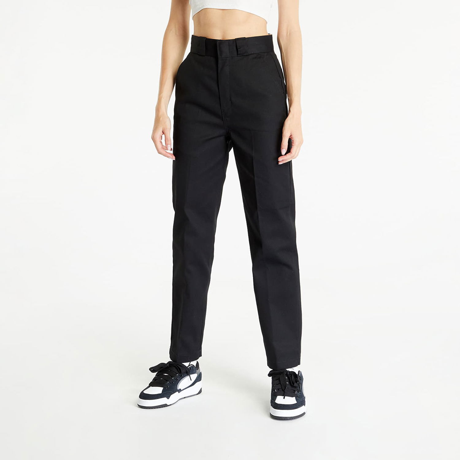 Nohavice Dickies Phoenix Cropped Trousers Čierna | DK0A4Y5ABLK1, 0
