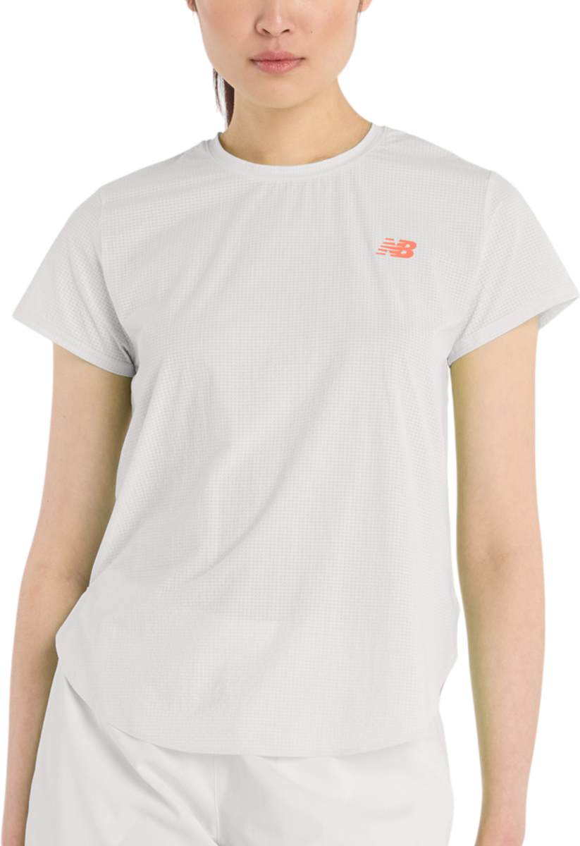Tričko New Balance New Balance Race Day Ultra Light T-Shirt Biela | wt51227-gym