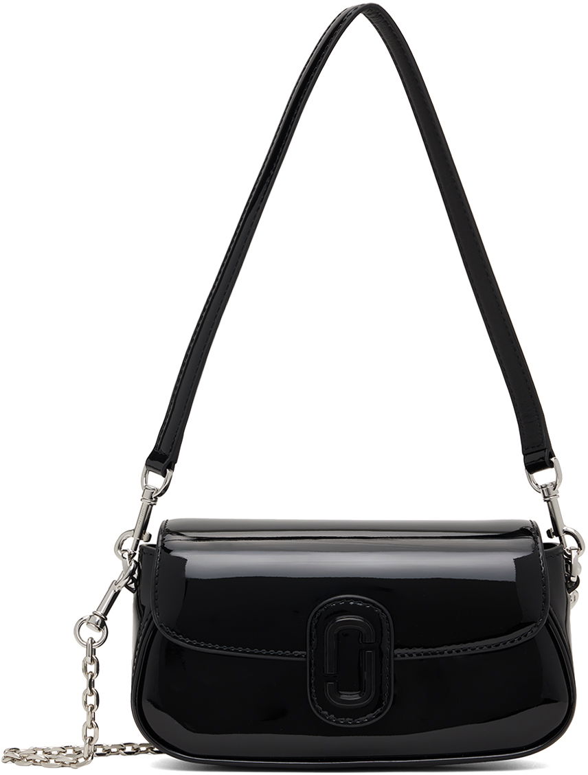 Taška cez rameno Marc Jacobs Marc Jacobs 'The Patent Leather Clover' Shoulder Bag Čierna | 2F4HCR026H04, 0