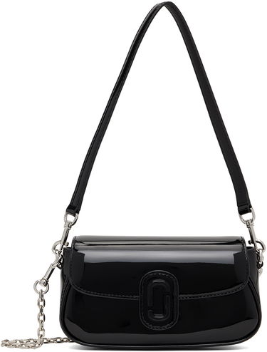Taška cez rameno Marc Jacobs Marc Jacobs 'The Patent Leather Clover' Shoulder Bag Čierna | 2F4HCR026H04, 0