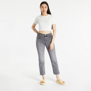 Džínsy Levi's High Waist 501 Crop Jeans Šedá | 36200.0235, 2