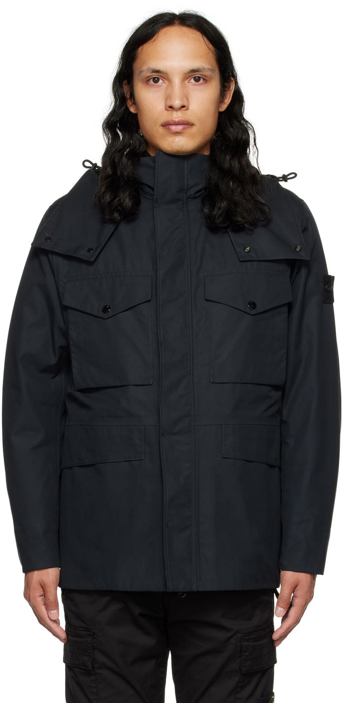 Prešívaná bunda Stone Island Ghost Piece Down Jacket Čierna | 7715437F1, 0