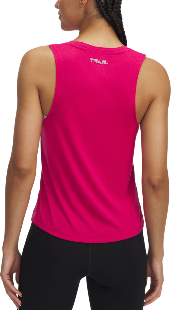 Tielko Under Armour Trail Run Tank Top Ružová | 1389618-681, 1