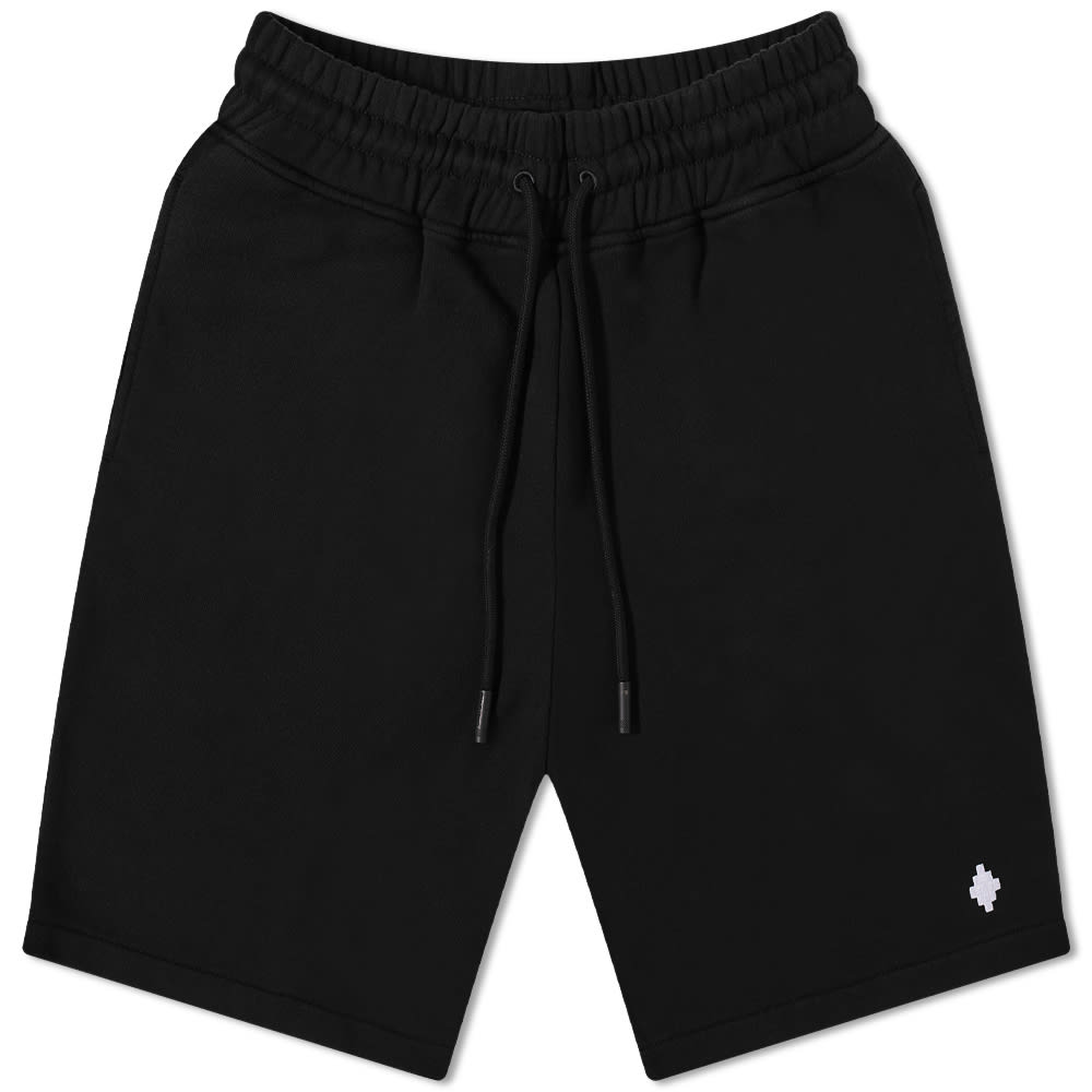 Šortky Marcelo Burlon Shorts Cross Čierna | CMCI010C99FLE0011001, 0