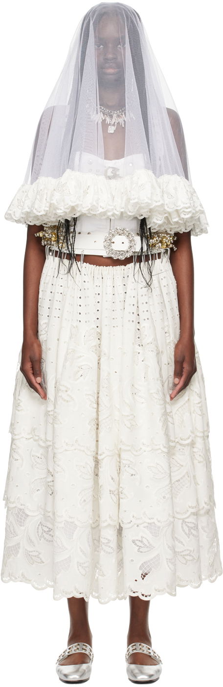 Chopova Lowena Beaded Carabiner Maxi Dress