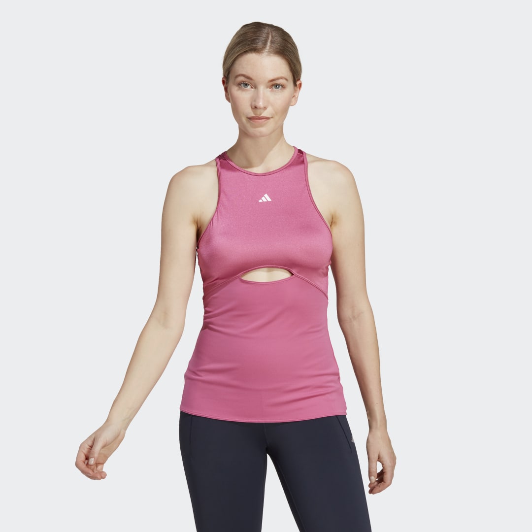 Tielko adidas Originals HIIT AEROREADY Training Ružová | IB8592, 1