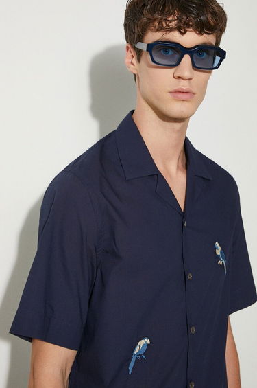 Košeľa Paul Smith Paul Smith Bird Embroidered Regular Fit Shirt Navy | M1R.905UE.N01592, 4