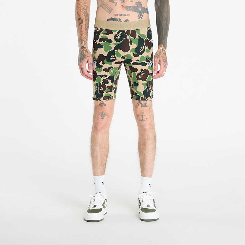 Ponožky adidas Originals adidas x BAPE FB Tights Zelené | KB2206