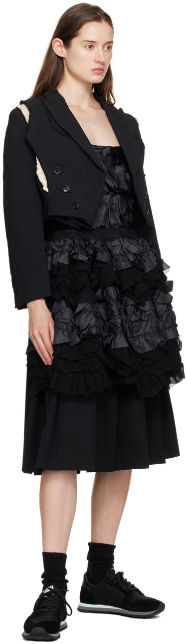 Sukňa Comme des Garçons Comme des Garçons Layered Midi Skirt Čierna | RL-S008-051, 3